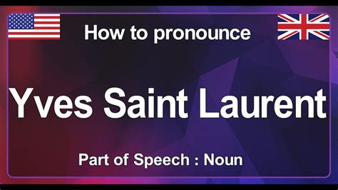 ysl brand pronunciation|how do you pronounce ysl.